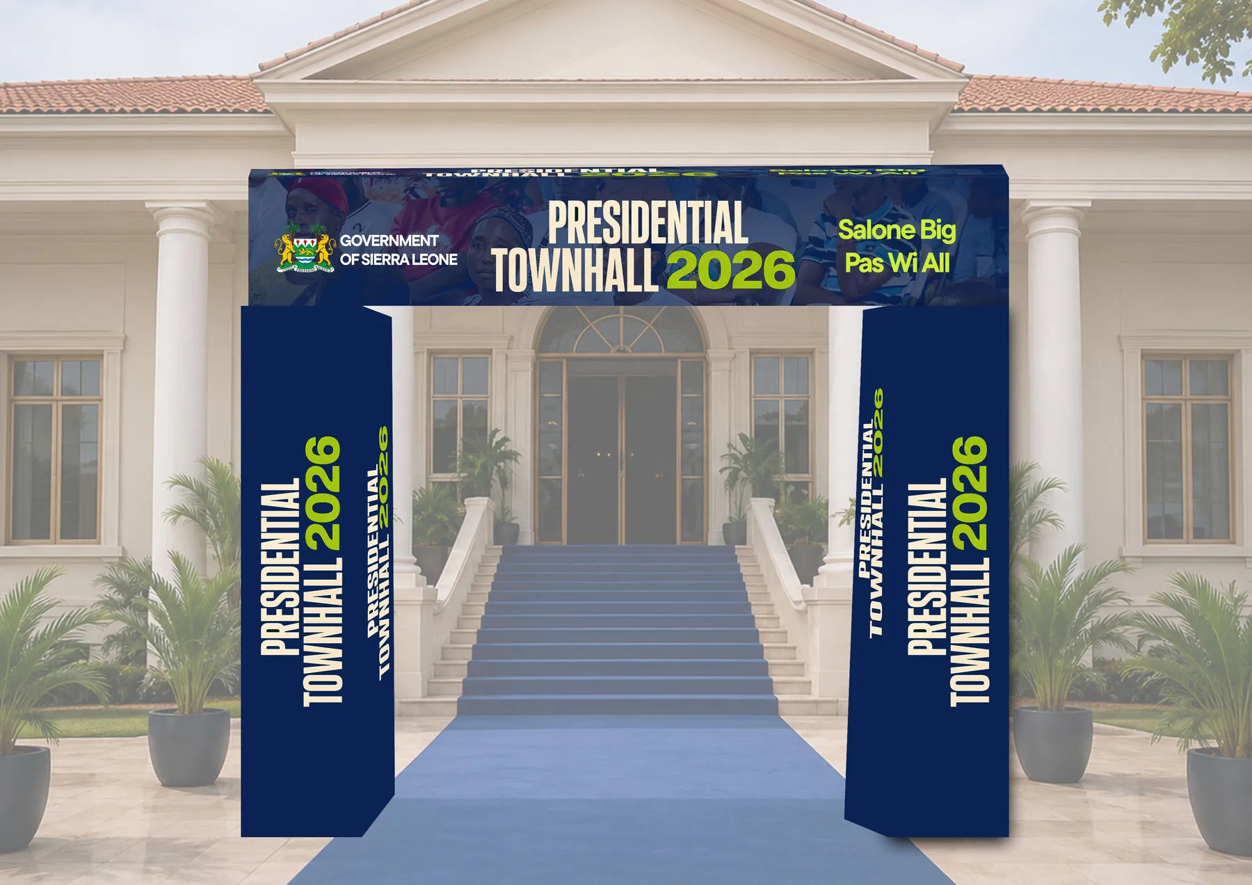 Presidential Townhall and The Presidential Magazine: cover image